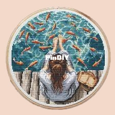 My Brave Stitch - Girl On The Pier by Hanna Levchuk.jpg