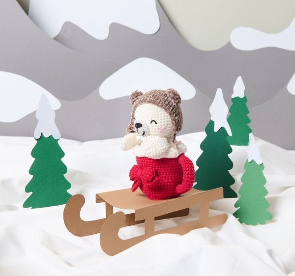 Rico Design - Ricorumi - Little Bichons - Marlene Hurtrait - Sam the Christmas Seal_01.jpg