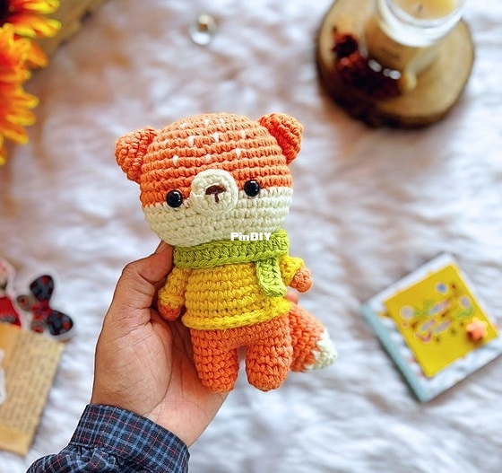 A Little Love Everyday - Paint It Colorful - Anitha Domacin - Fox_01.jpg