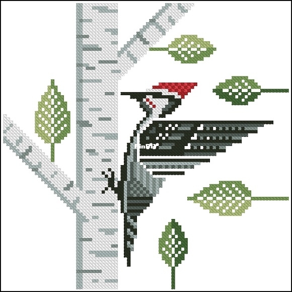 Pigeon Coop - Woodpecker at Work XSD.jpg