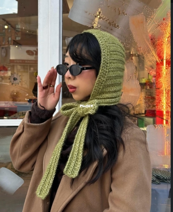 Lil Bow Peep Bonnet Pattern