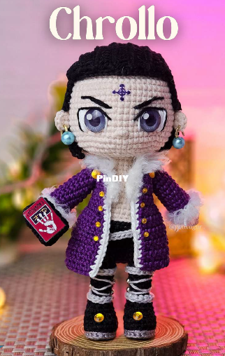 Notivagar - Thamires Kaled - Chrollo Lucilfer - Hunter x Hunter 2 - 18cm - Portuguese