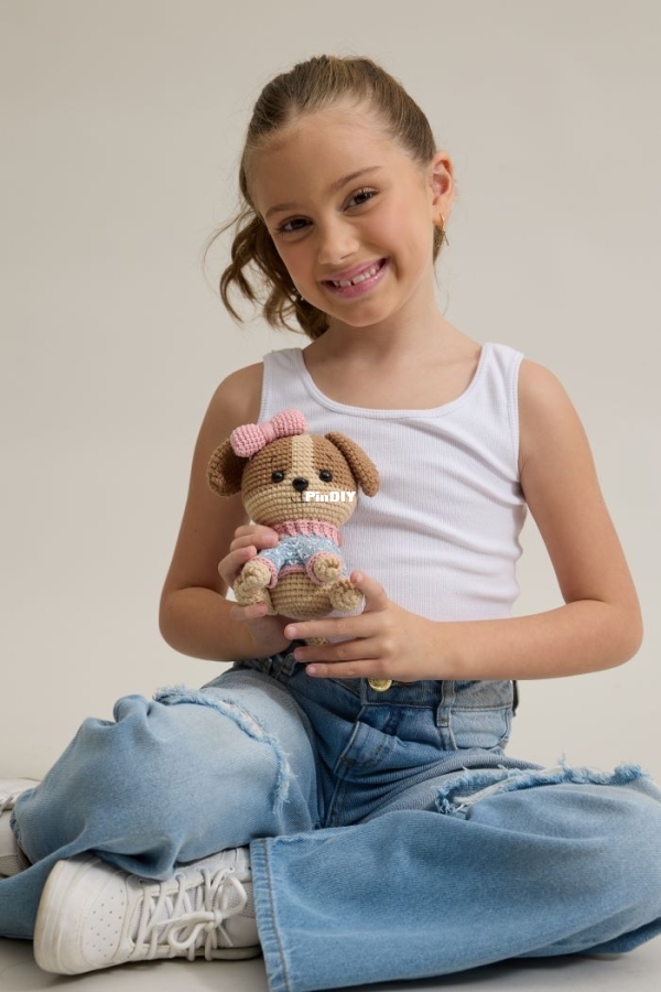 Círculo SA - Caren Alessandra Kluska - Amor de Amigurumi - Lola the puppy - Cachorrinha Lola - Port ...