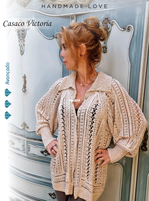Handmade Love - Vanessa Montoro - Casaco Victoria - Portuguese