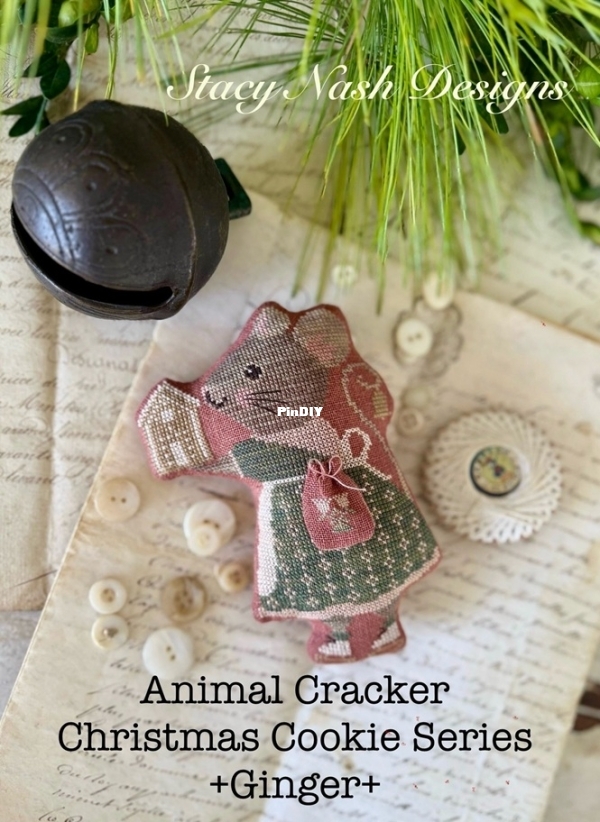 Animal Cracker Christmas Cookie Series GINGER .jpg