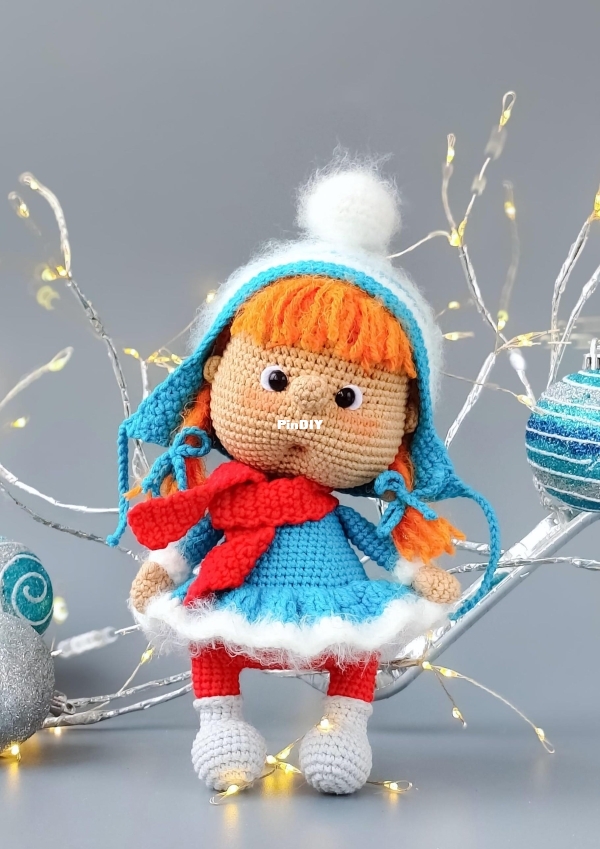 Olga Romakhina - Ольга Ромахина - Snow Maiden - Снегурочка 20см - Russian