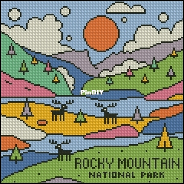 CS2716-1 - Rocky Mountain National Park Pop Art.jpg