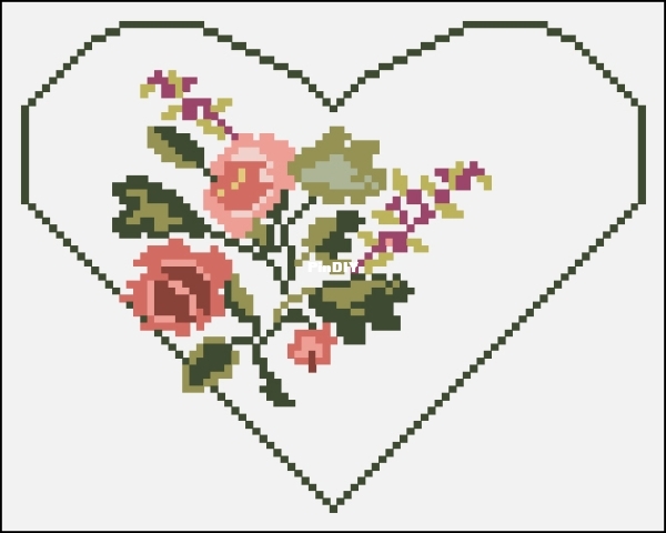 Samplers Not Forgotten-Autumn Abundance Heart.jpg