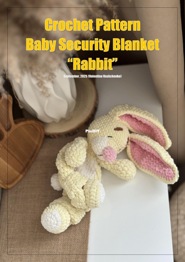 Zefirka.vlg - Valentina Vashchenko - toy baby security blanket - rabbit.jpg