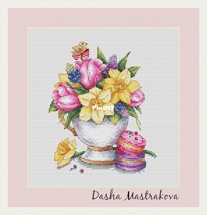 Daría Mastrakova -  Bouquet in a cup.jpg