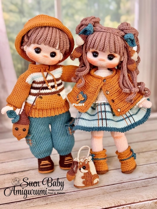Suen Baby Amigurumi TR - Aysun - Ege Doll - Ece Doll - Turkish