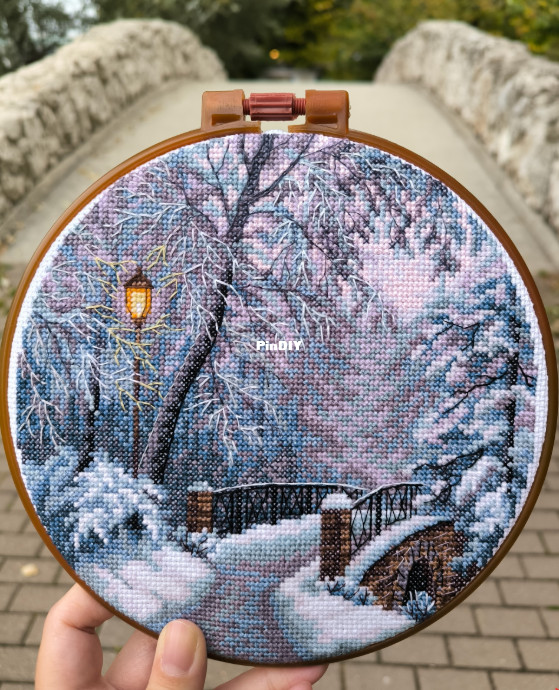 IskusnitsaИскусница 4193 The silence of the snow-covered bridge.png