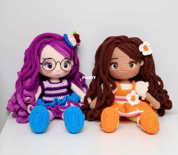 Meu Atelie Croche - Priscila de Oliveira - Orange and Grape Dolls - Bonecas Laranjinha e Uvinha - Po ...