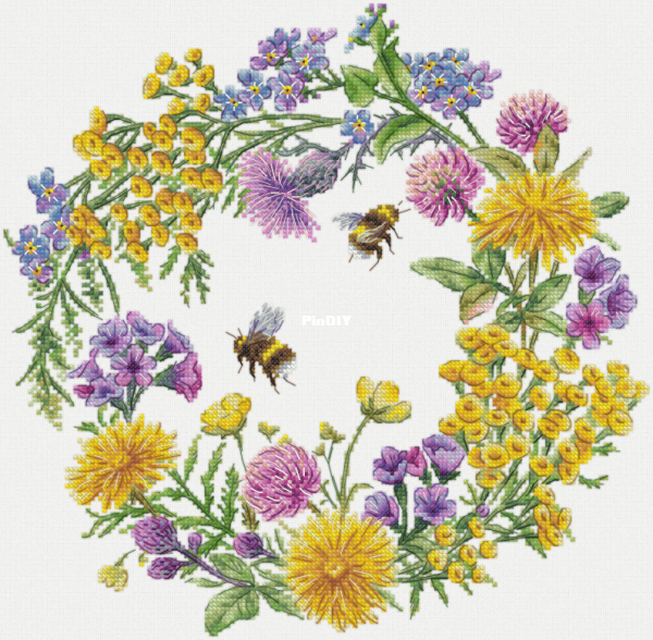 Wildflower wreath by Olga Tikhomirova.png