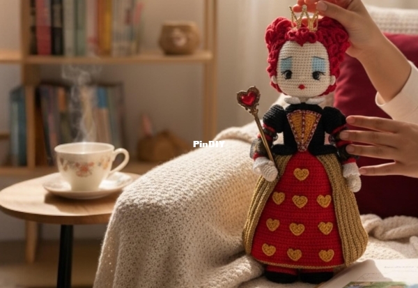 Knitoys & Crafts - Knitoys and Crafts - Reina de Corazonez 35cm - Spanish