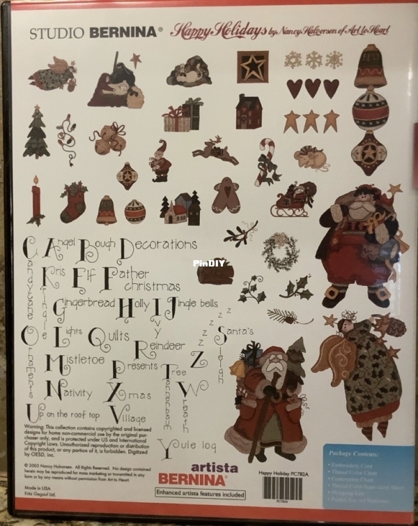 Bernina Card #782