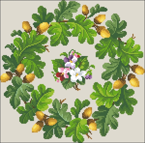 Knechtel & Co 3820 - Oak Wreath.jpg