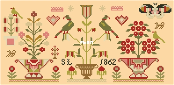 Lila's Studio-Susannah Lynch 1862 Small Sampler.jpg