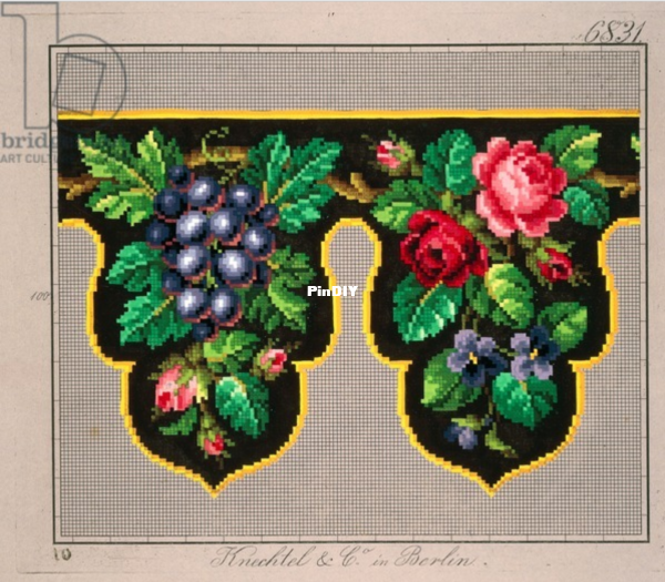 Knechtel & Co 6831 Cantonnières Roses and Grapes-o.png