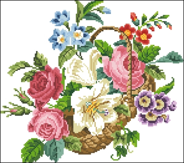 Bouquet of flowers in the basket.jpg