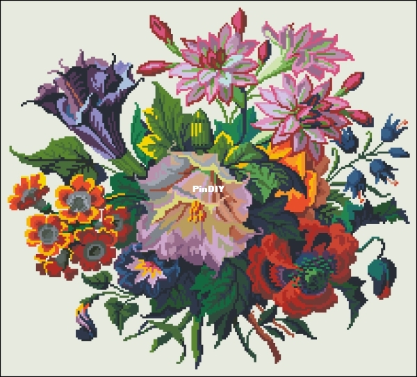 Heinrich Friedrich Müller-744-Black Datura Bouquet.jpg