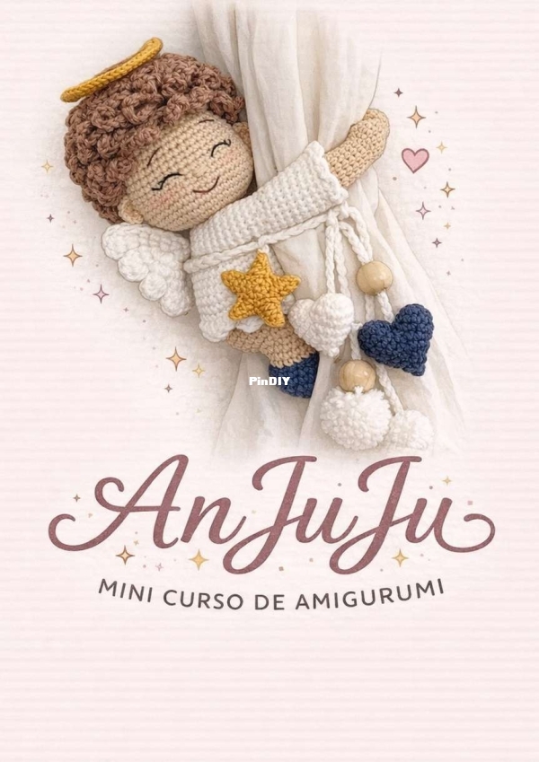 Juliana Penhorate - Amigujumi - AnJuJu 21cm - Portuguese
