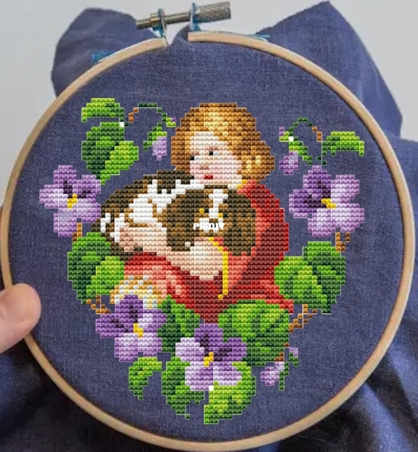 R.Serena-Slipper Top Boy with a dog-o.jpeg