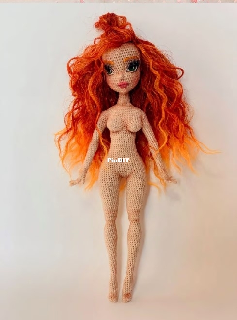 TinyLovelyDolls - Julia Myazina - Doll Ginger 30cm - Portuguese Translated