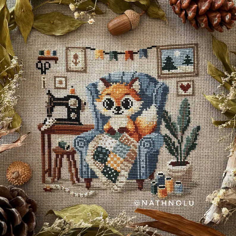 quilting fox