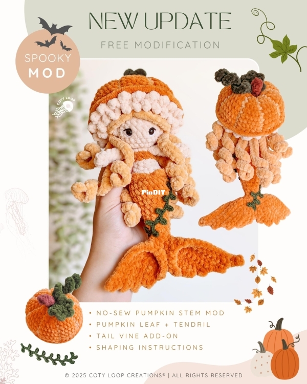 Coty Loops - Inês M. Duarte - Marilyn the Jellyfish Mermaid - Pumpkin Mod_01.jpg