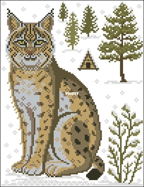 Cottage Garden Samplings CGS-1133 The Bobcat XSD.jpg