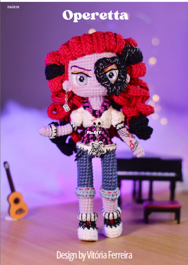 Amigurumis da Vit - Vitória Ferreira - Operetta - English