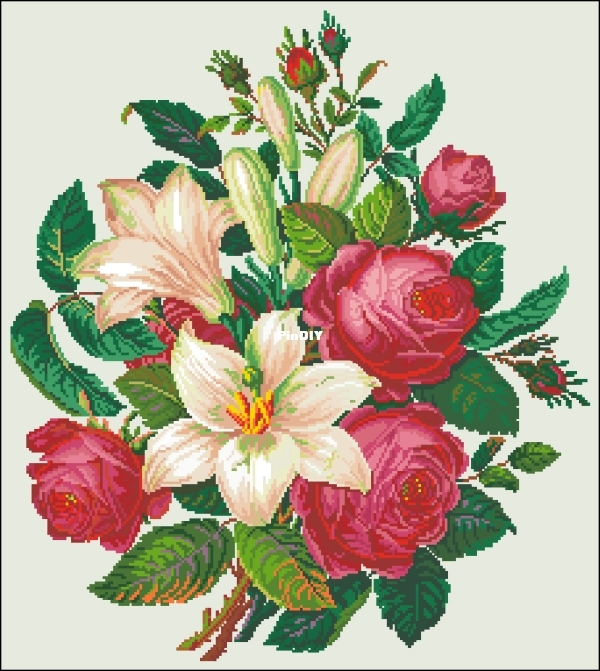 P.Trube 4900 Lilies and Roses.jpg