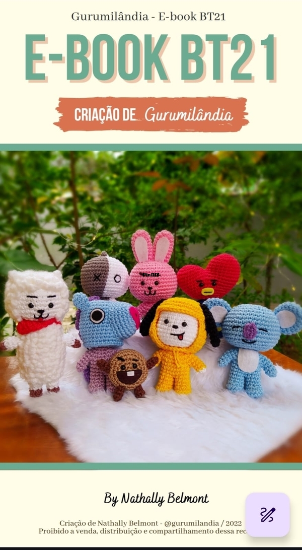 Gurumilandia - Nathally Belmont - Ebook Bt21 - Portuguese