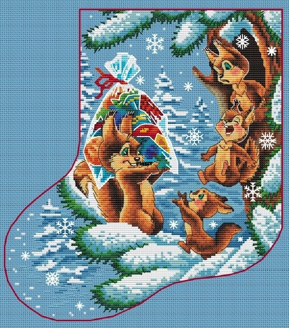 Squirrel Family Stocking JPG.jpg