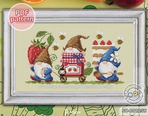 Soda stitch Design - SO-OP2258 Strawberry Delivery