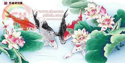 Cyprinoids and Waterlilies.jpg