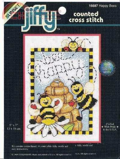 Dimensions 16687 Happy Bees.jpg