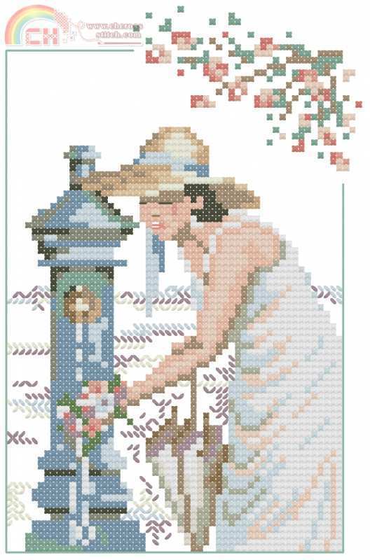 Lanarte 33891 Girl with water pump.JPG