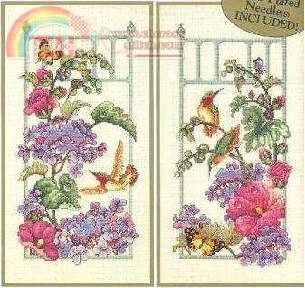 Bucilla 42665 Morning Dew Pair.JPG