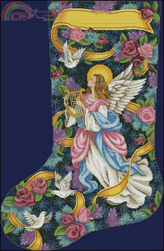 Dimensions  08564 - Glad Tidings Stocking.jpg