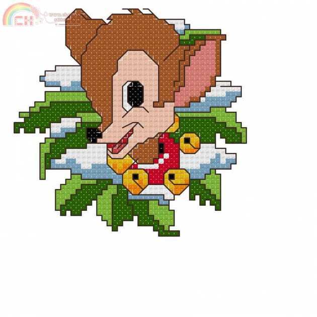 bambi-christmas in counted cross stitch.jpg