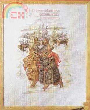 Permin 70-3134 Beatrix Potter - Walking Through The Snow.jpg