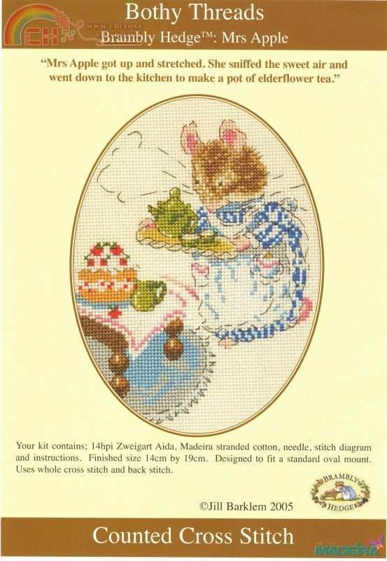 Bothy Threads Brambly Hedge Mrs Apple.jpg