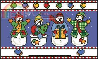 Dim00287 Festive Stockings - Row of Snowman.jpg
