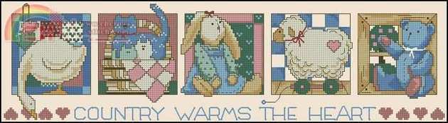 Dimensions 03667 Country Warms The Heart.jpg