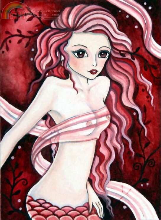QS Red Silk Mermaid.jpg