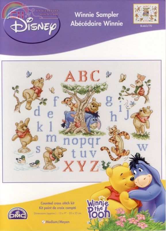 DMC BL463 - WINNIE SAMPLER.JPG