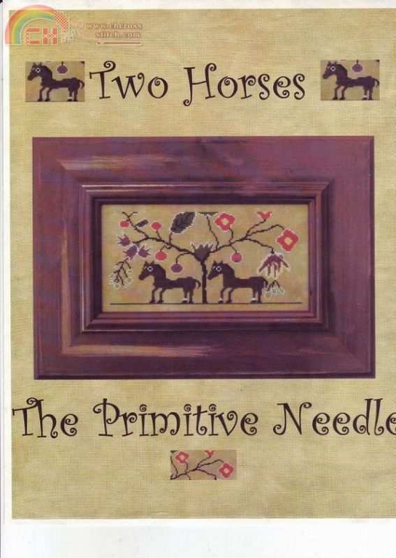 Primitive Needle - Two Horses.JPG