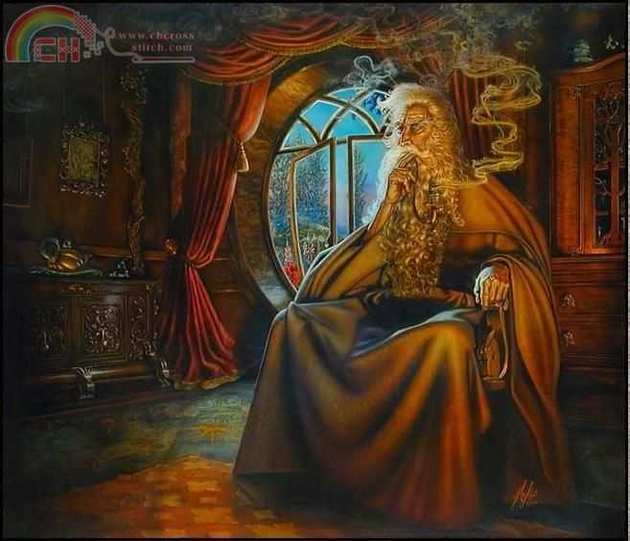 Myles Pinkney - Gandalf at Bag End.jpg